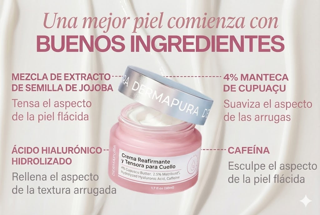 Dermapure- Crema Reafirmante para Cuello y Escote