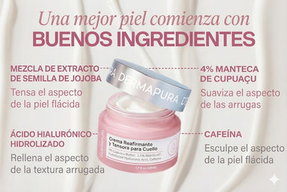 Dermapure- Crema Reafirmante para Cuello y Escote
