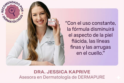 Dermapure- Crema Reafirmante para Cuello y Escote