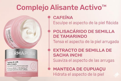 Dermapure- Crema Reafirmante para Cuello y Escote